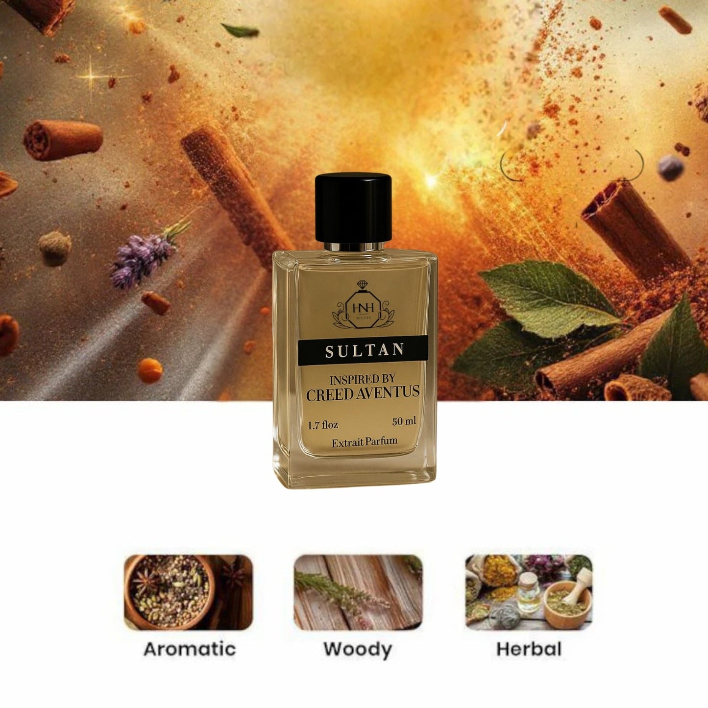 Sultan inspired by Creed Aventus.