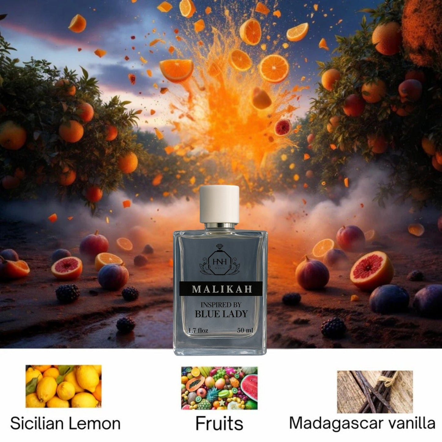 Malikah Inspired by Blue Lady